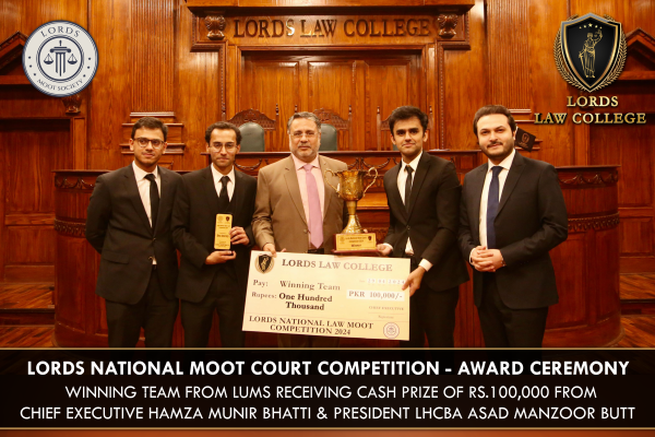 LUMS WINNING PRIZE